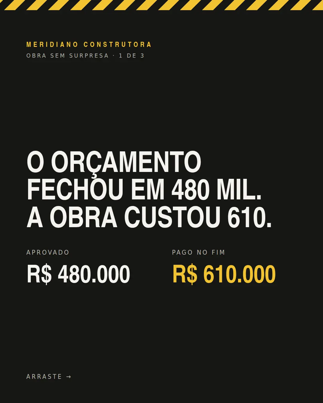Capa de carrossel produzida para Construção